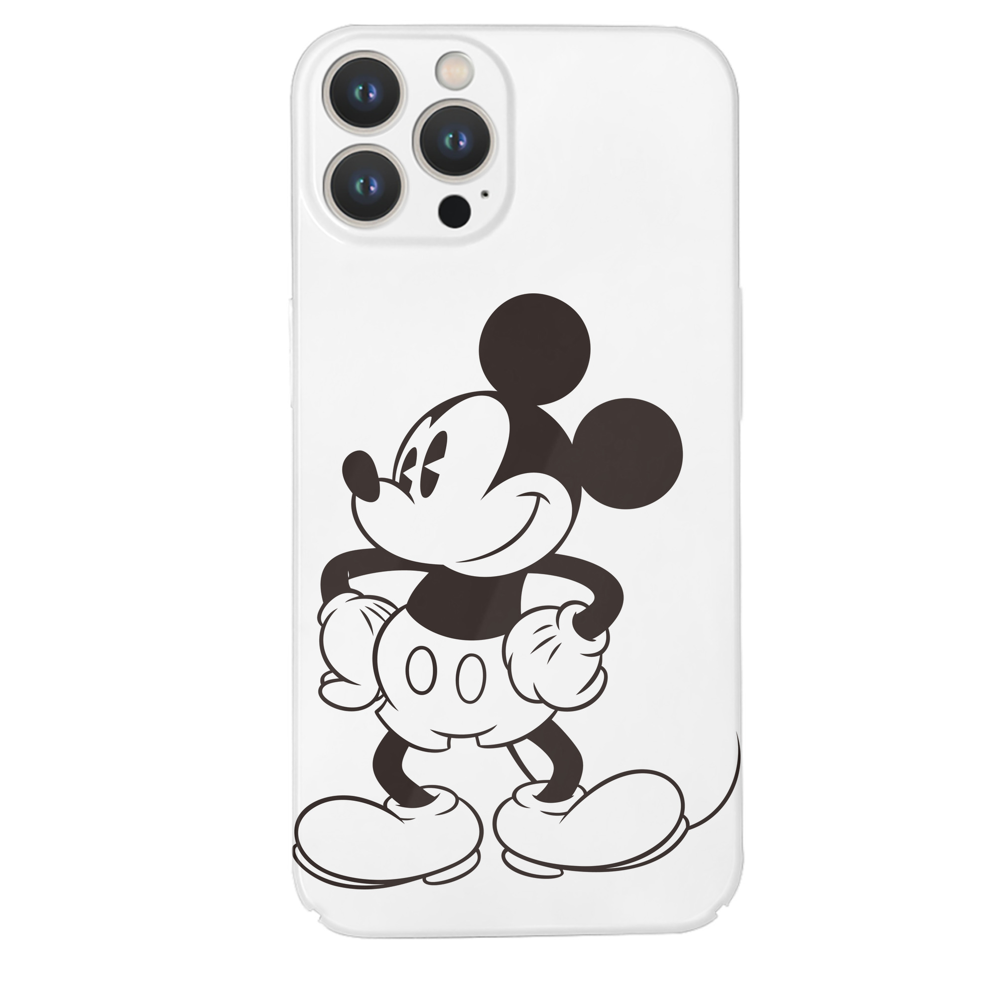 （画像用） ミッキーマウス Mickey Mouse 【iPhone 14シリーズ対応】ハードケース